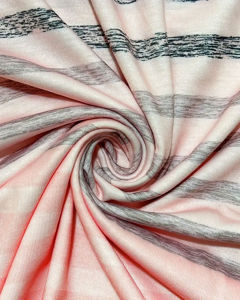 Evelyn – Kurzärmeliges gestreiftes T-Shirt mit elegantem Rundhalsausschnitt