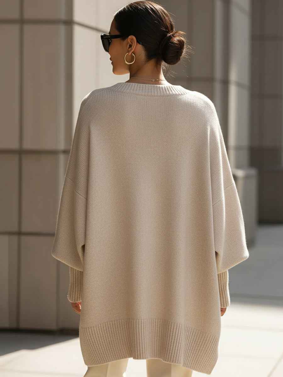 Mandy – Oversize-Poncho für stilvolle, mühelose Eleganz