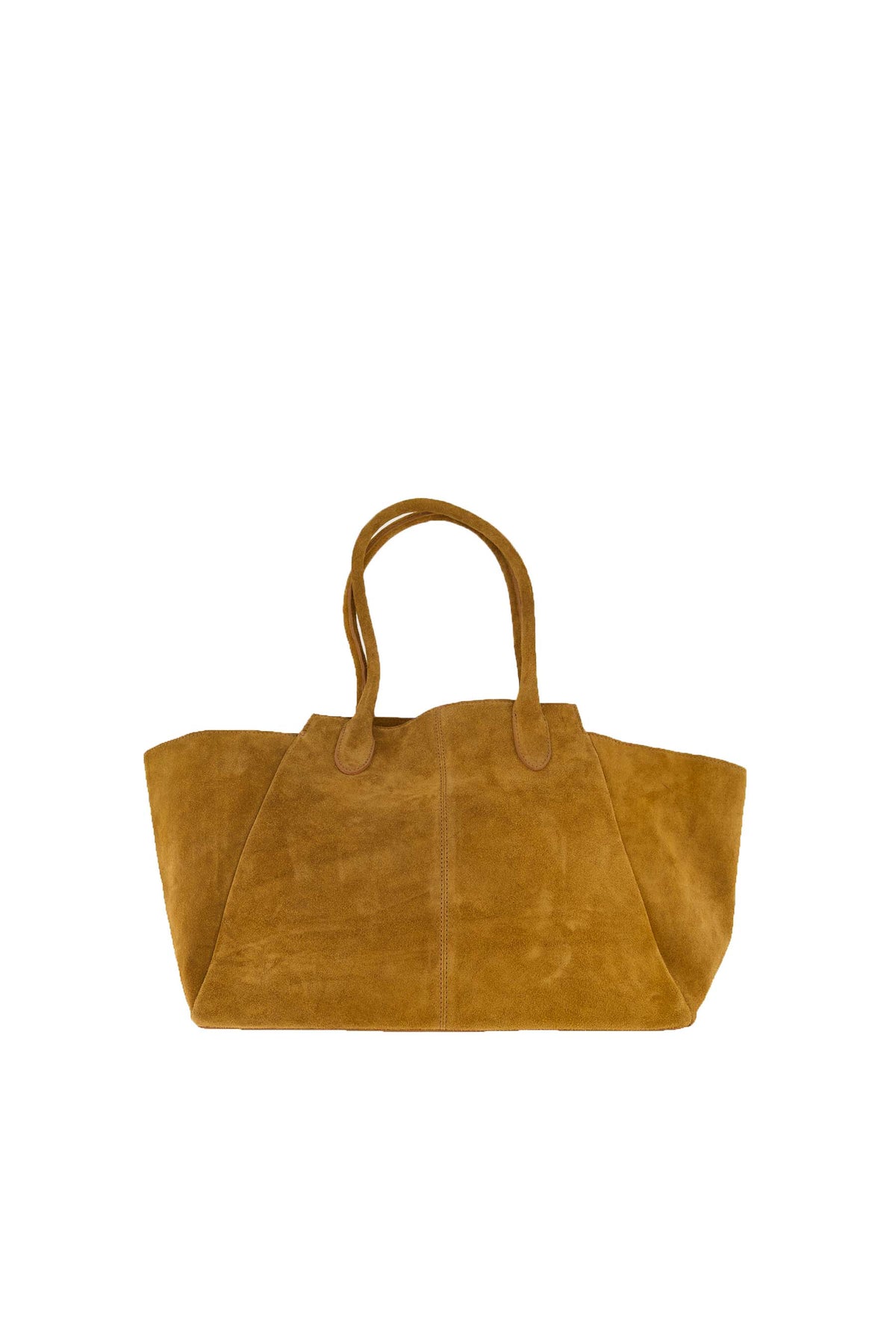 Wildleder-Shopper-Tasche
