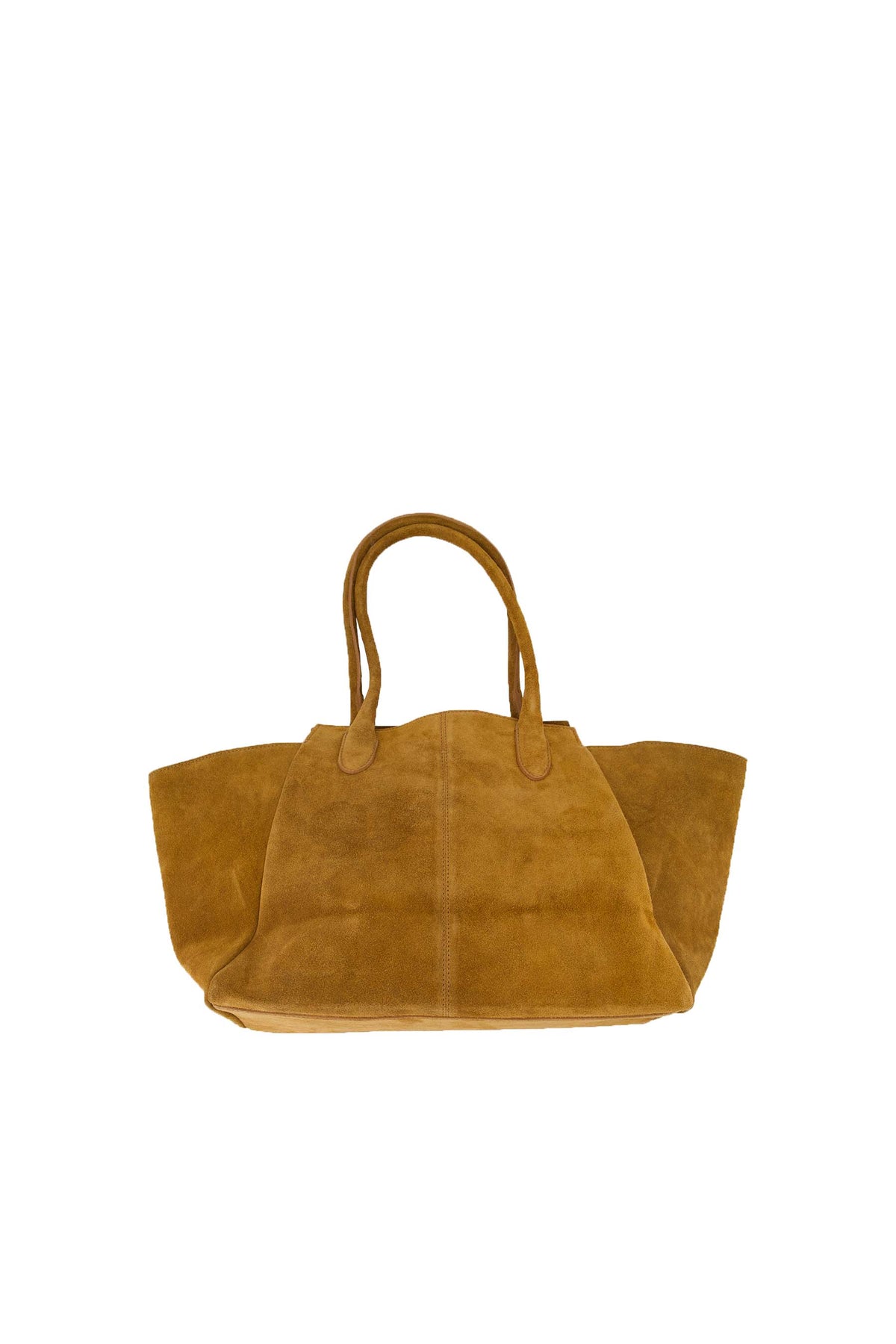 Wildleder-Shopper-Tasche