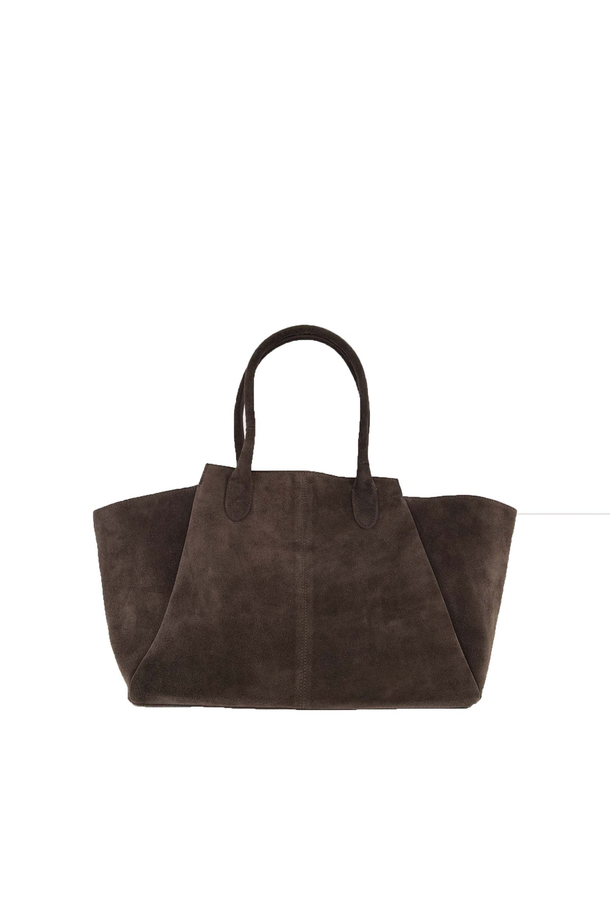 Wildleder-Shopper-Tasche