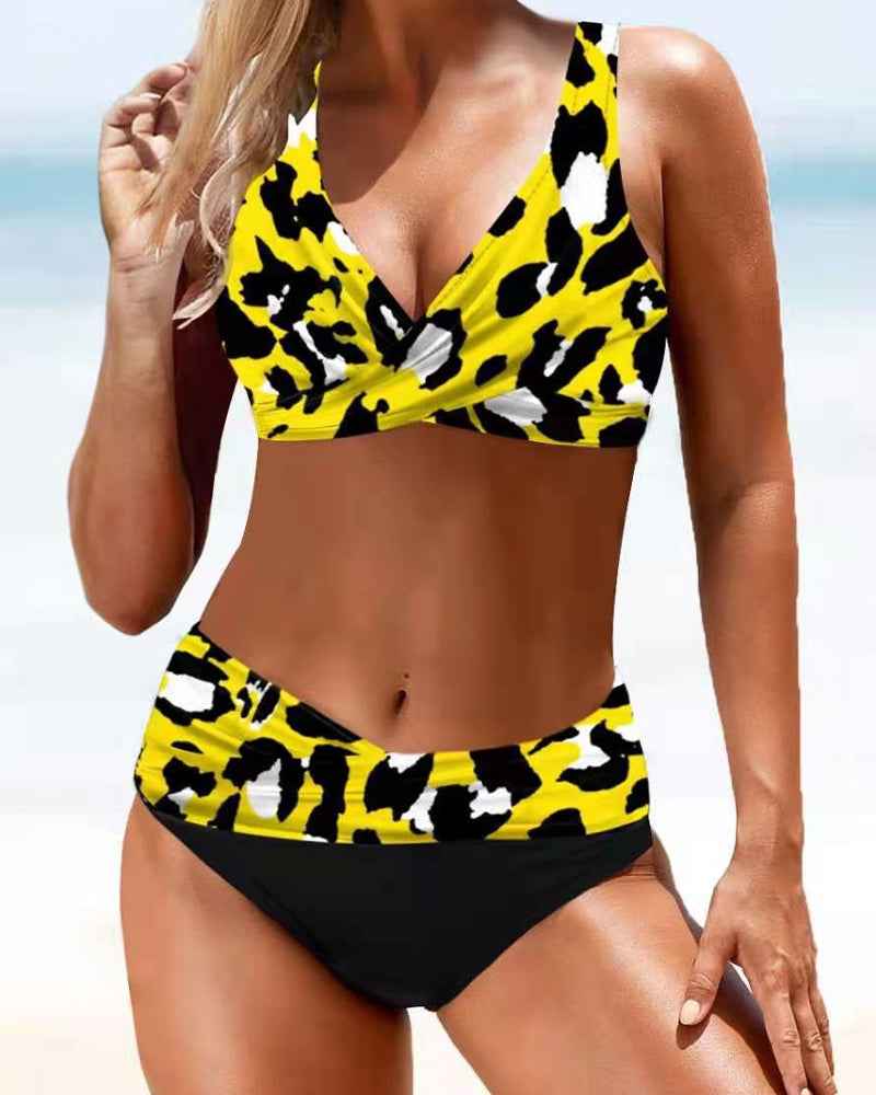 Eva - Fröhlicher farbiger Bikini