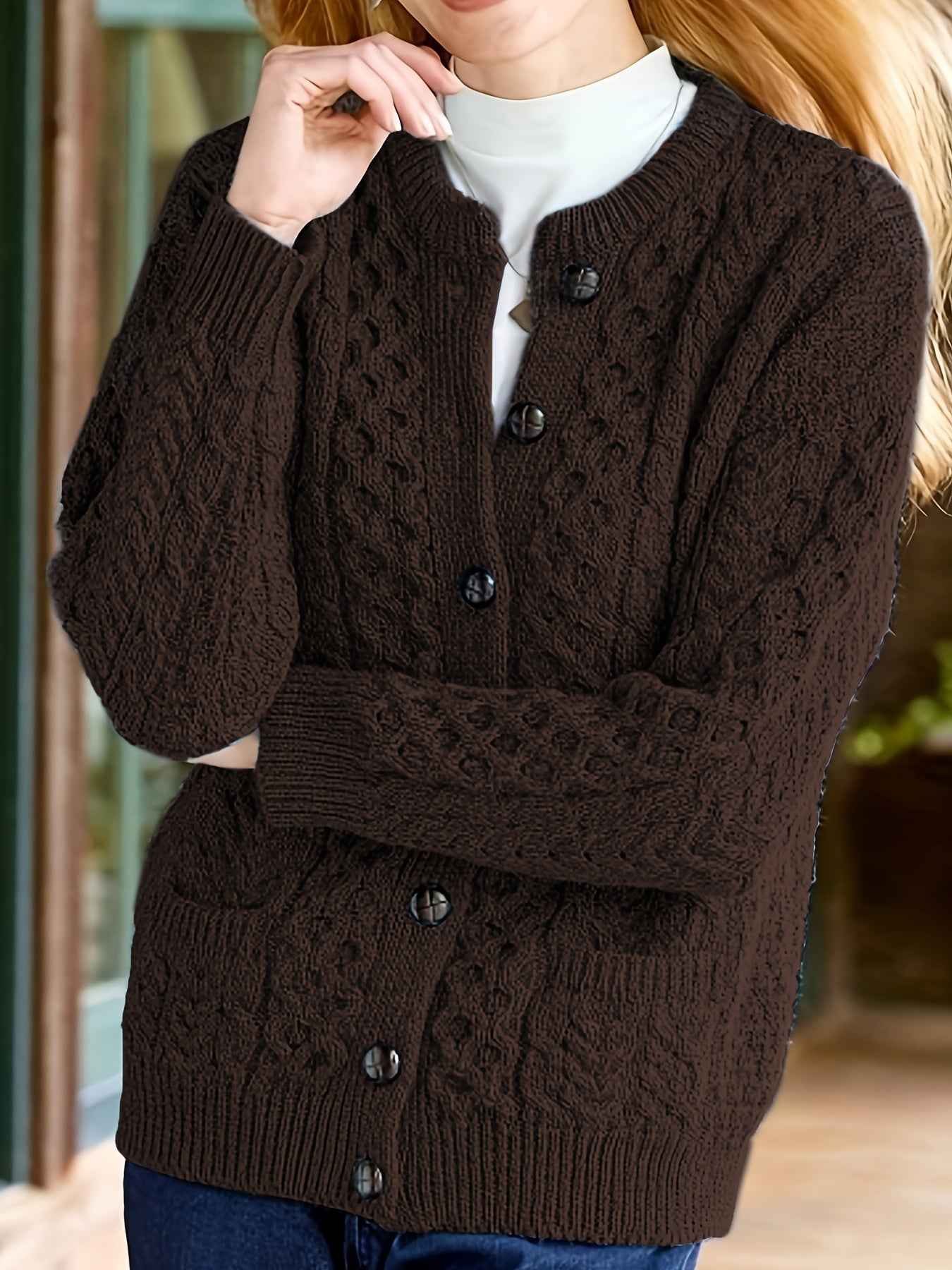 Stacey - Schlichter und eleganter Damen-Cardigan für einen stilvollen Look