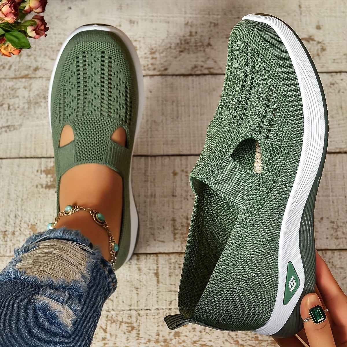 Poppy orthopädische Slip-On-Schuhe für ganztägigen Tragekomfort