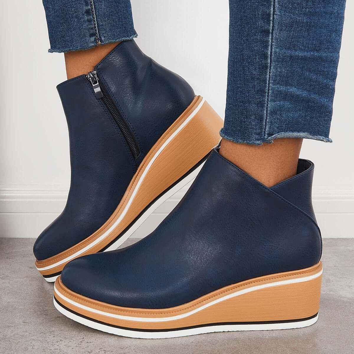 Elegante Orthopädische Schuhe für Damen hinten