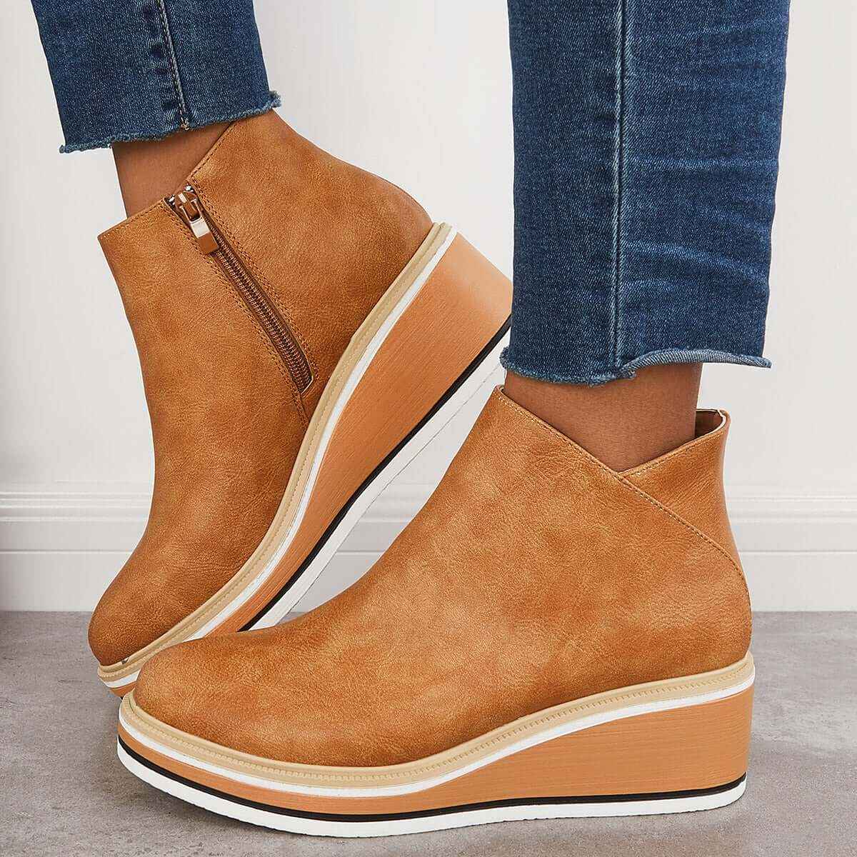 Elegante Orthopädische Schuhe für Damen hinten
