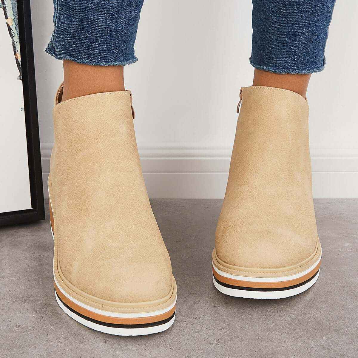 Elegante Orthopädische Schuhe für Damen hinten