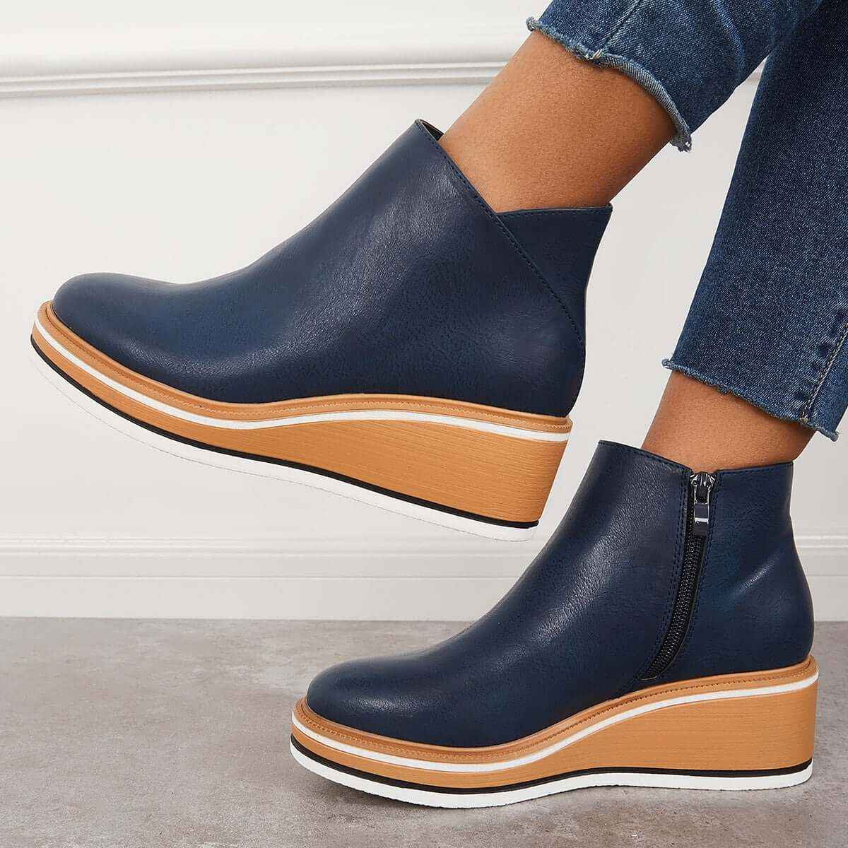 Elegante Orthopädische Schuhe für Damen hinten