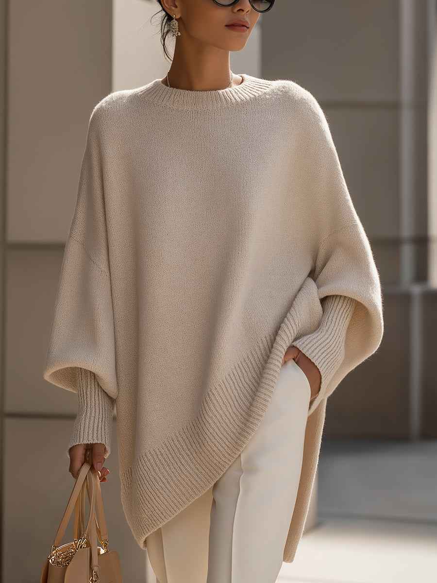 Mandy – Oversize-Poncho für stilvolle, mühelose Eleganz