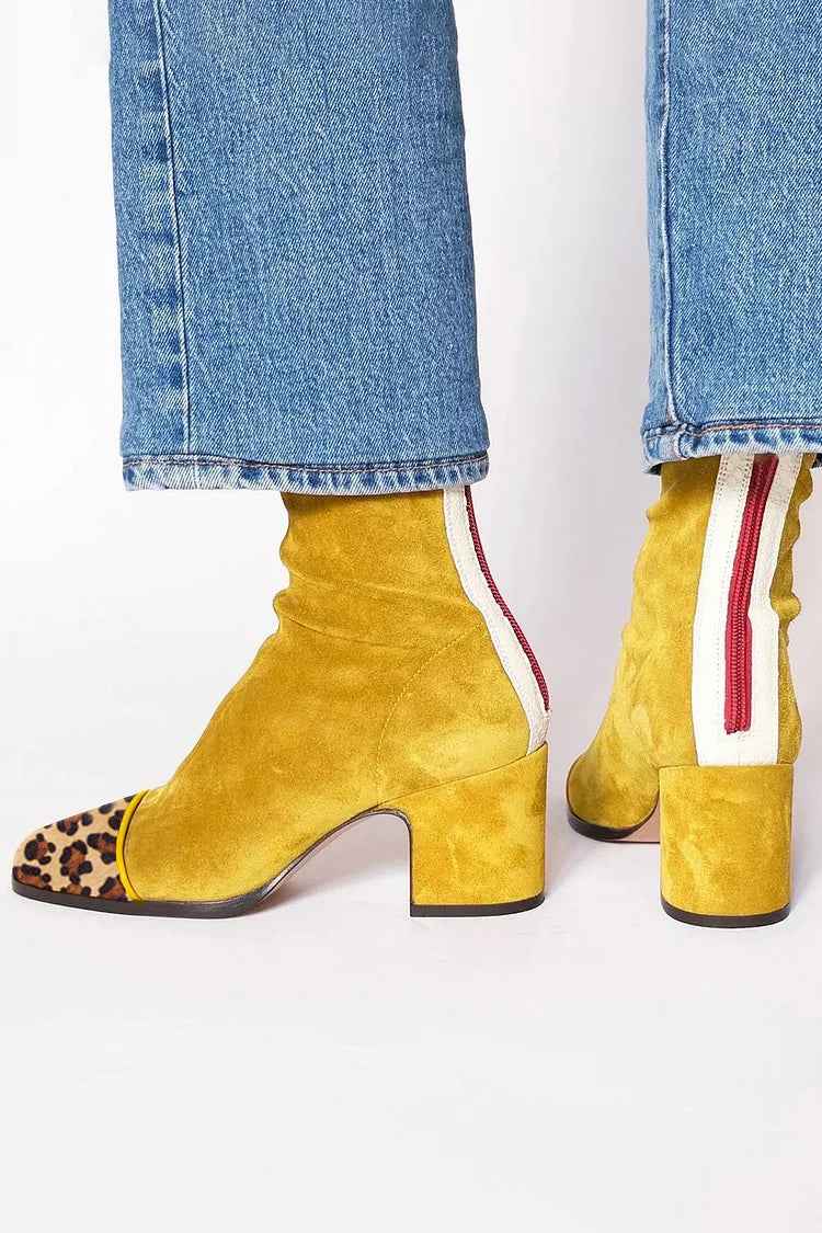 LARYNVELLE – Sportliche Ankle-Boots mit mittelhohem Absatz für einen trendigen und bequemen Look