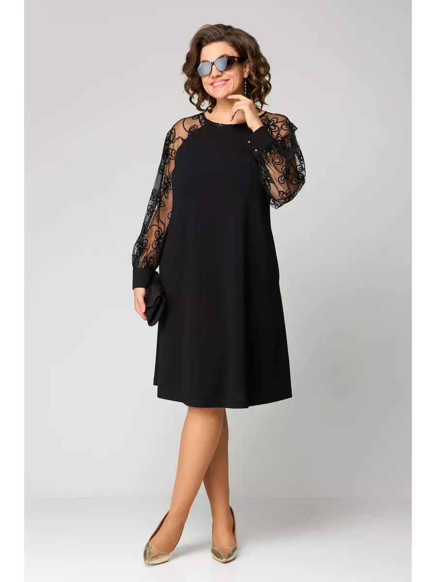 Midikleid in zeitloser Eleganz Damen