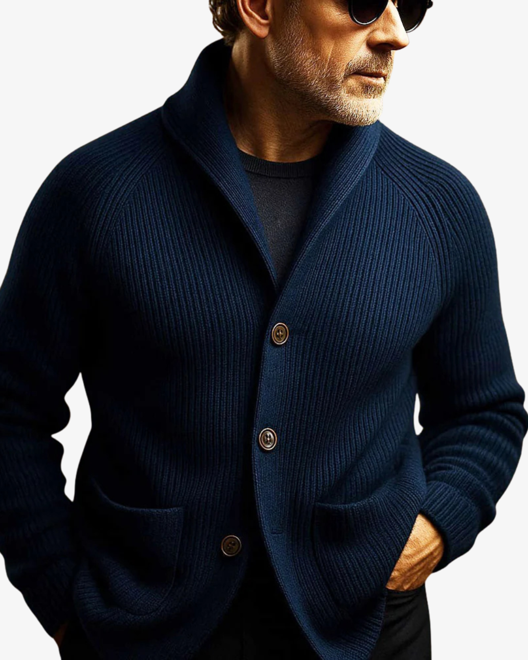 Moderner Cardigan aus Wollmischung — Gemütlich, unverzichtbar im Alltag