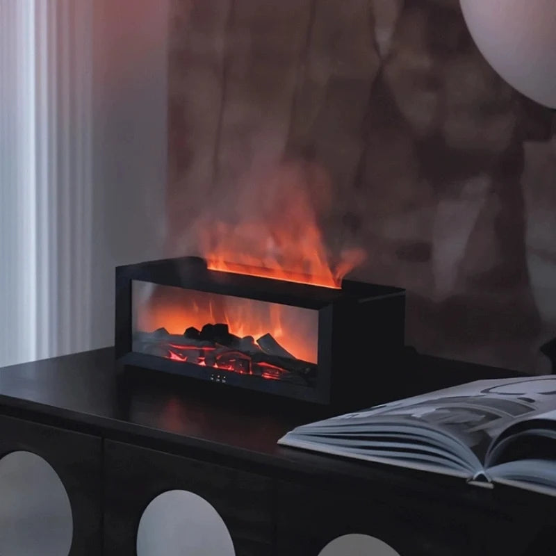 HearthGlow Flammen-Luftbefeuchter – Gemütlicher Feuer-Effekt Diffusor
