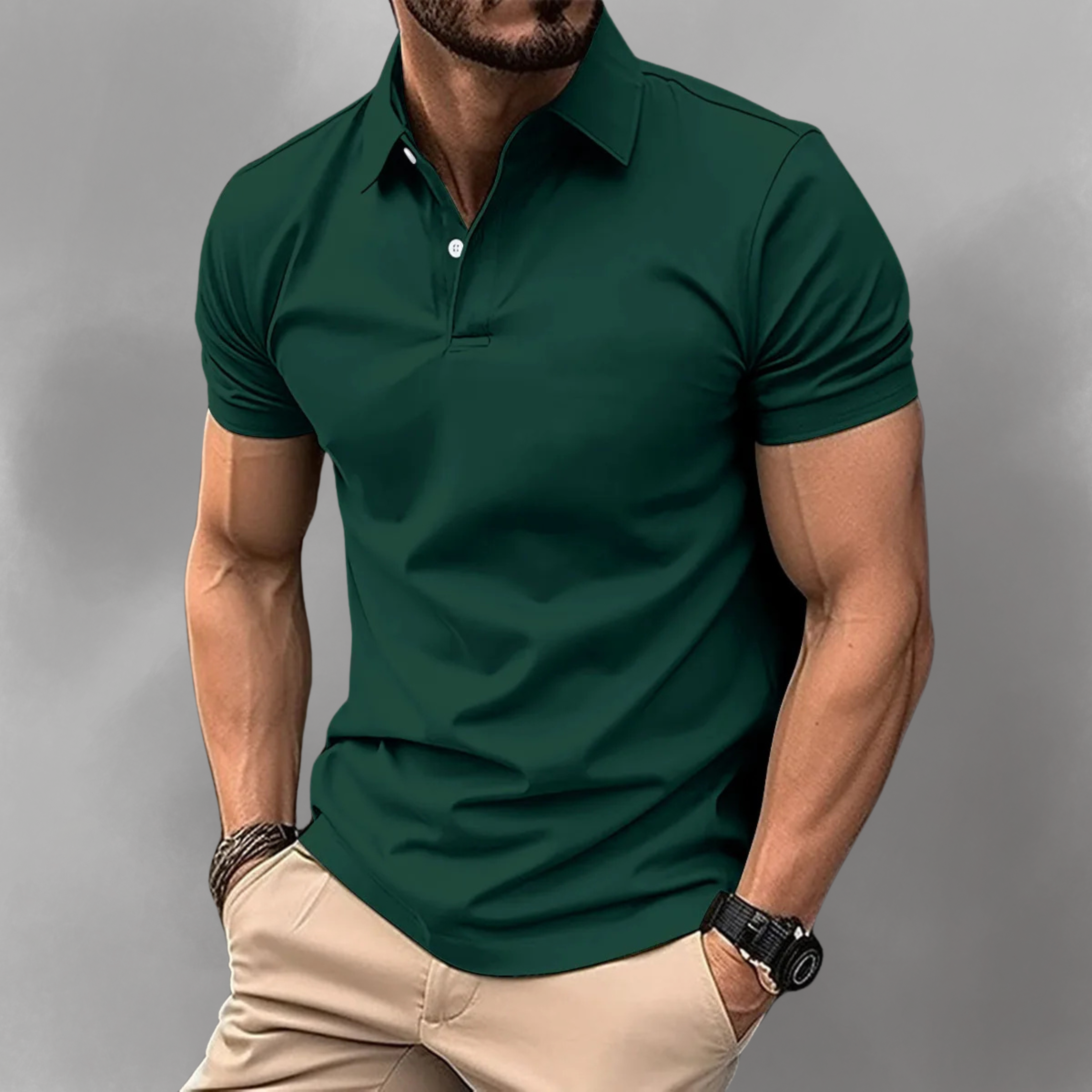 Klassisches Herren-Poloshirt