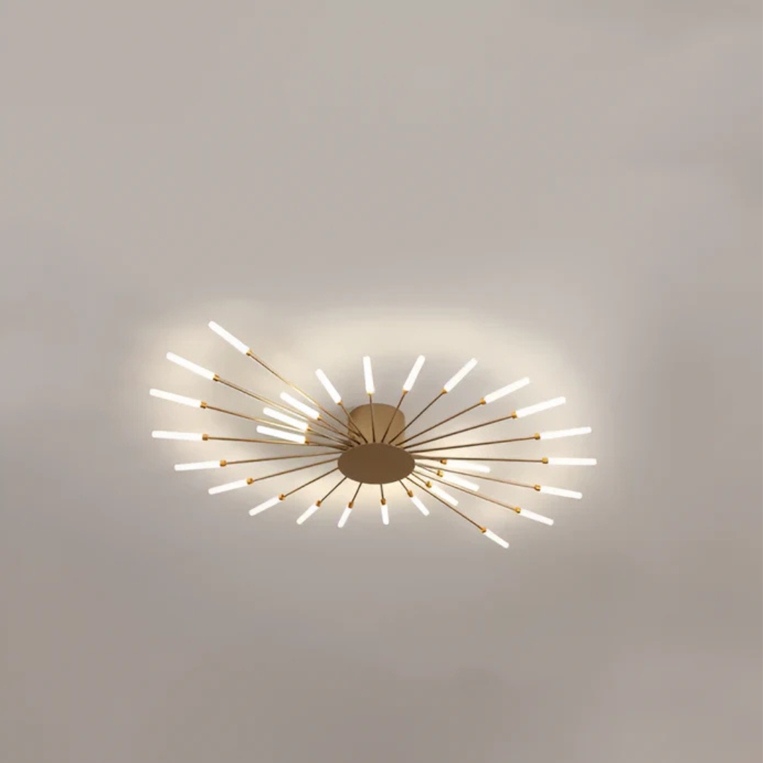 Spiral Luxe LED-Deckenleuchte | Moderne und elegante Deckenbeleuchtung für das Wohnzimmer