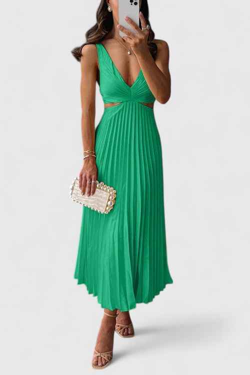 Karen | Zeitloses ärmelloses Kleid mit einer eleganten Silhouette