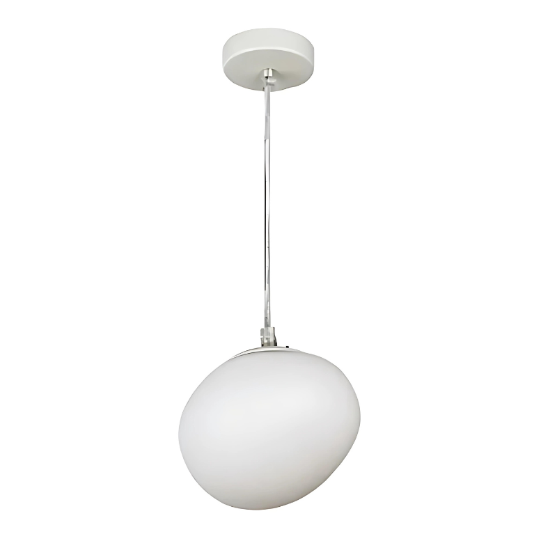 Auralyne - Elegante Acryl-Kieselstein-Design Hängeleuchte für stilvolles Raumambiente
