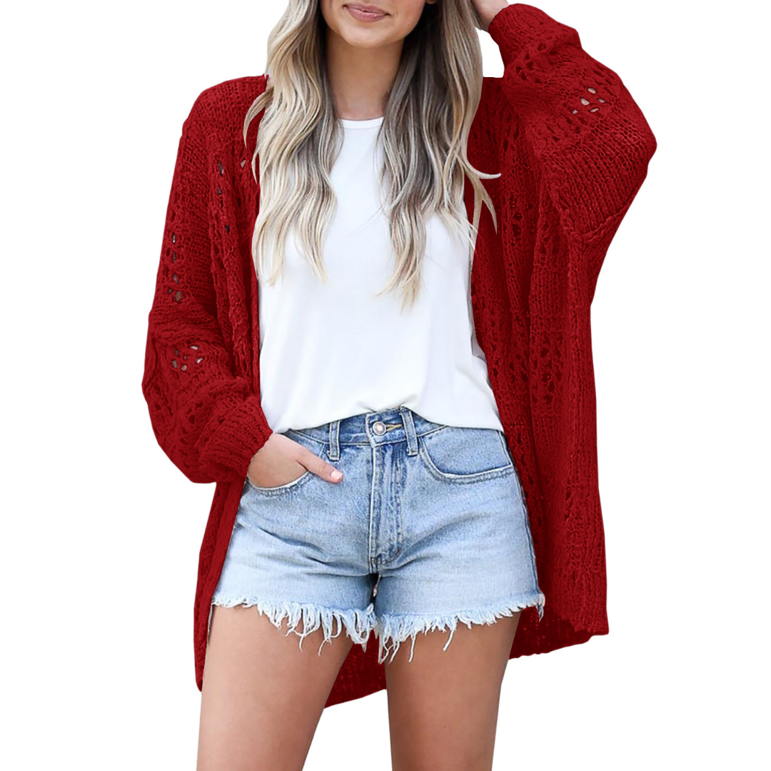 ARIZELA™ Leichter, oversize Boho-Sommercardigan – Mühelos chic und luftig