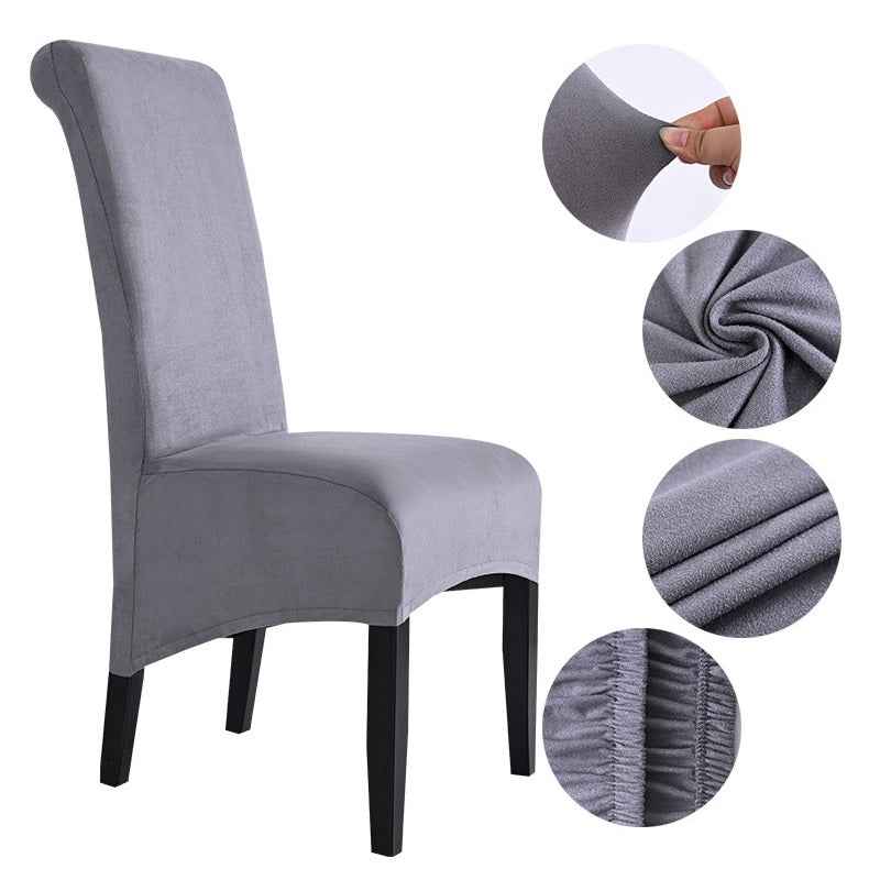 Velvona - Weiches Wildleder-Design für Esszimmerstühle mit Perfektem Dehnbare-Fit