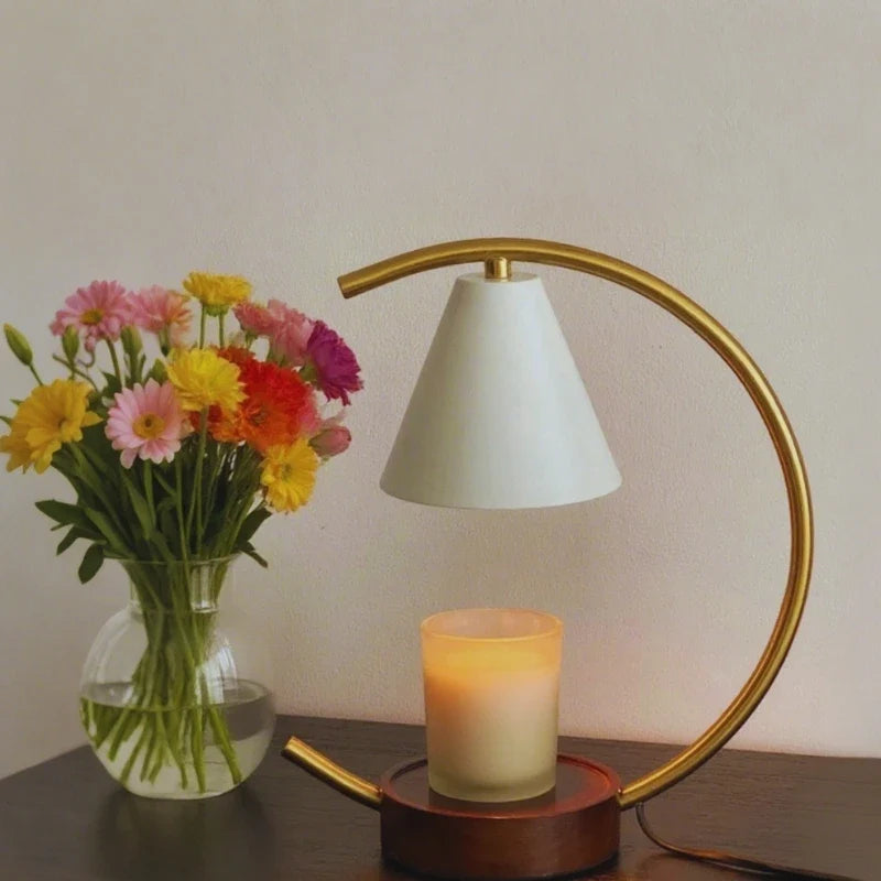 Moonveil Wachswärmer-Lampe – Elegante Kerzen- & Wachsschmelzwärmer