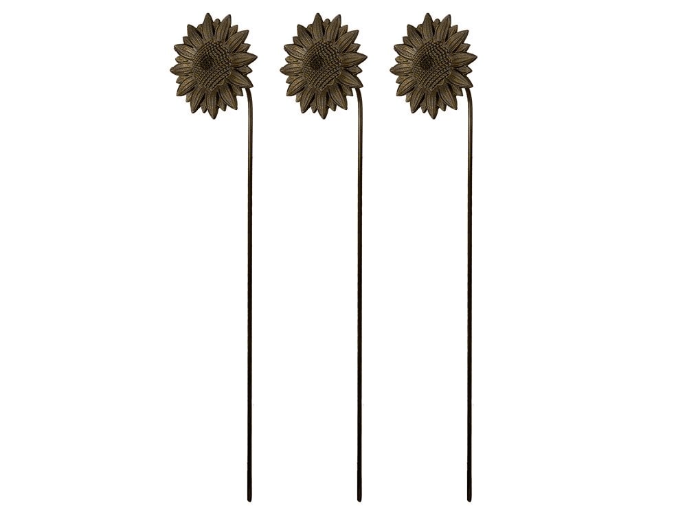 Sonnenblume - Rostiges Metallblumen-Gartennagel Zum Rosten Konzipiert