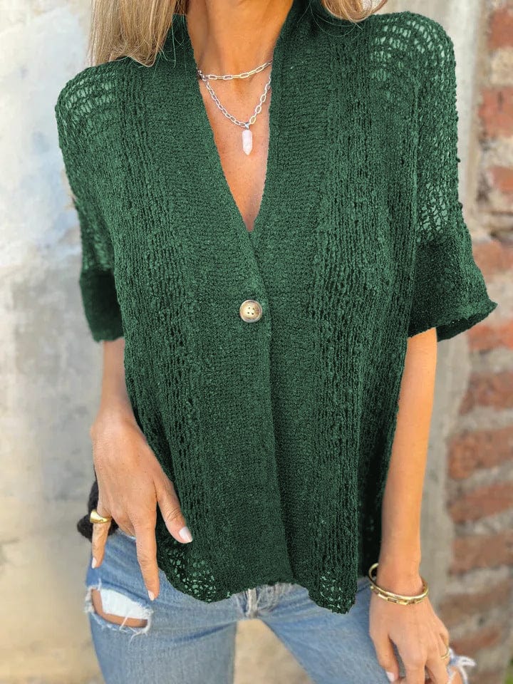 ELLISON – Luftiges und stilvolles Milton Strickhemd für einen modernen Look