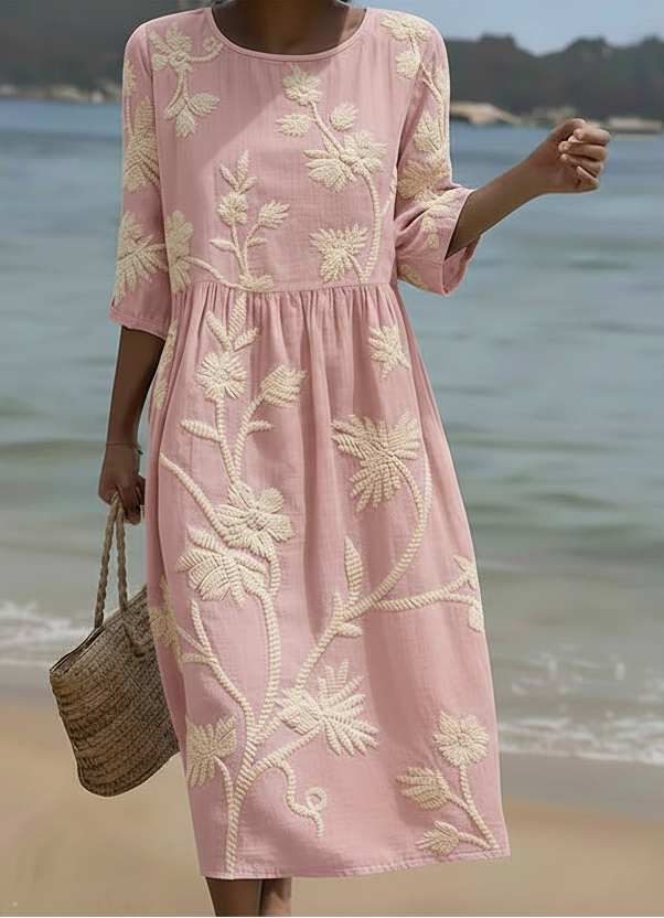 Brianna | Elegantes Blumenkleid