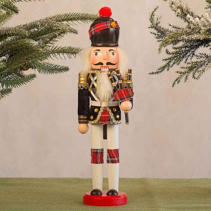 NussknackerJoy - Holz Nussknacker Soldatenfigur für zeitlose Weihnachtsstimmung