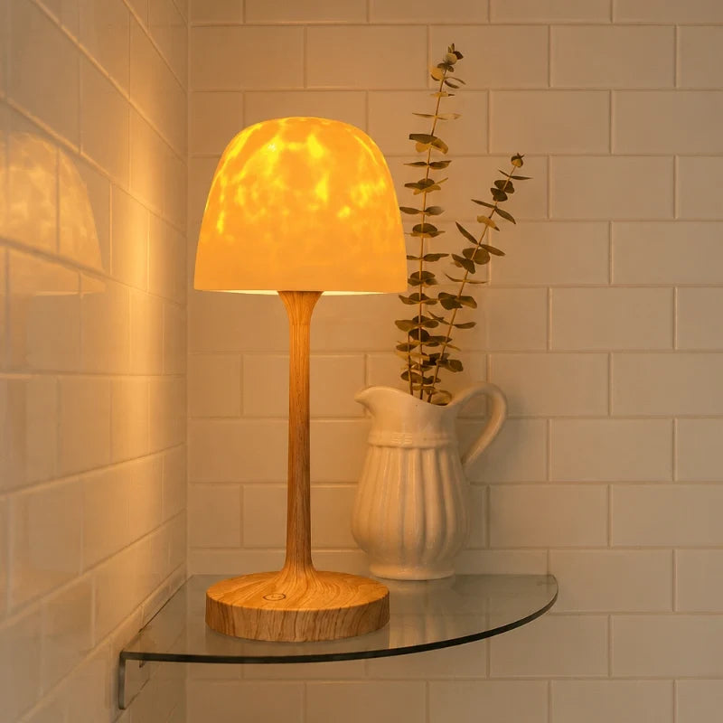 Aurora Nordlicht-Lampe – 2-in-1 Ambiente-Tischlampe & Projektor