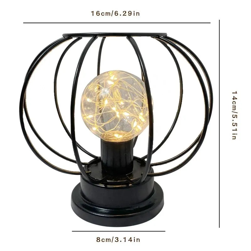 LED-Tischlampe FestiveGlow – Fröhlicher Glanz für festliche Stimmung