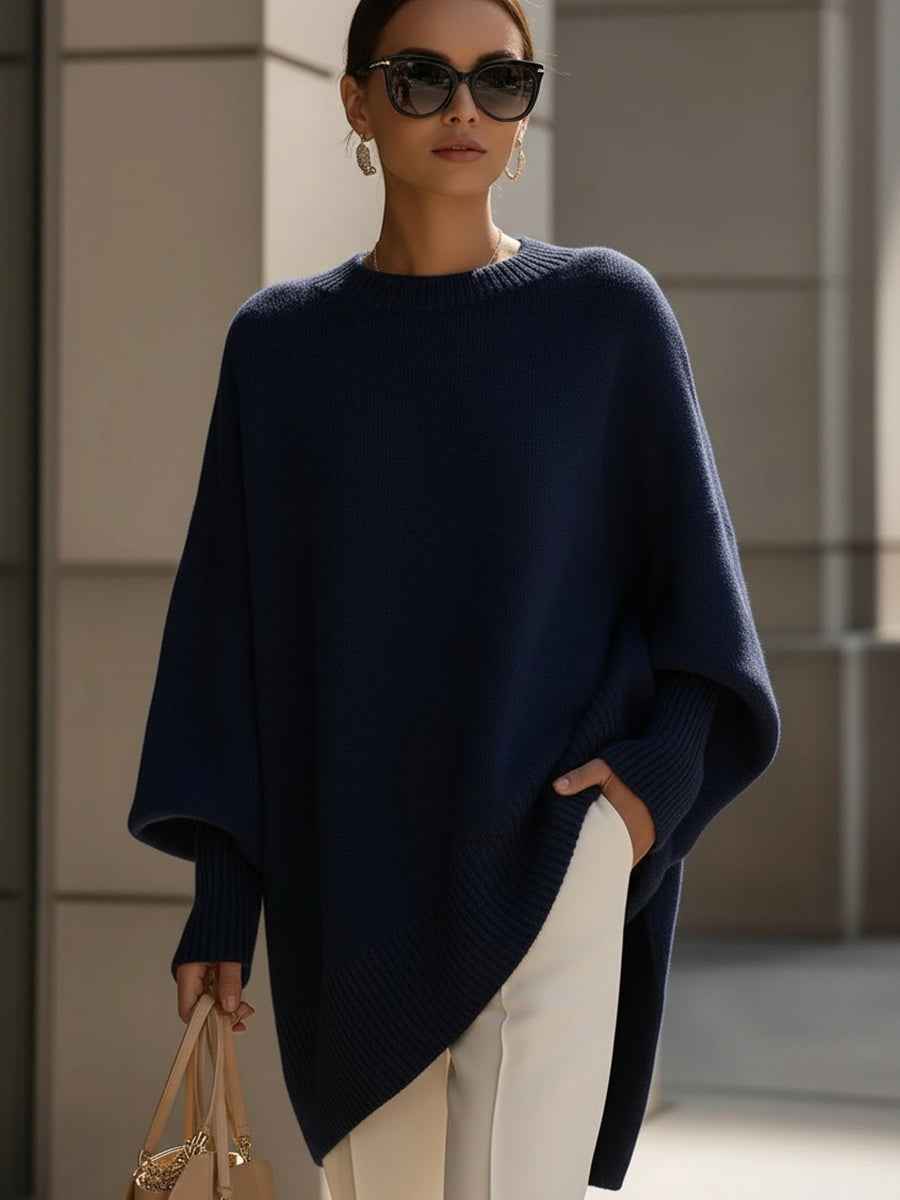 Mandy – Oversize-Poncho für stilvolle, mühelose Eleganz