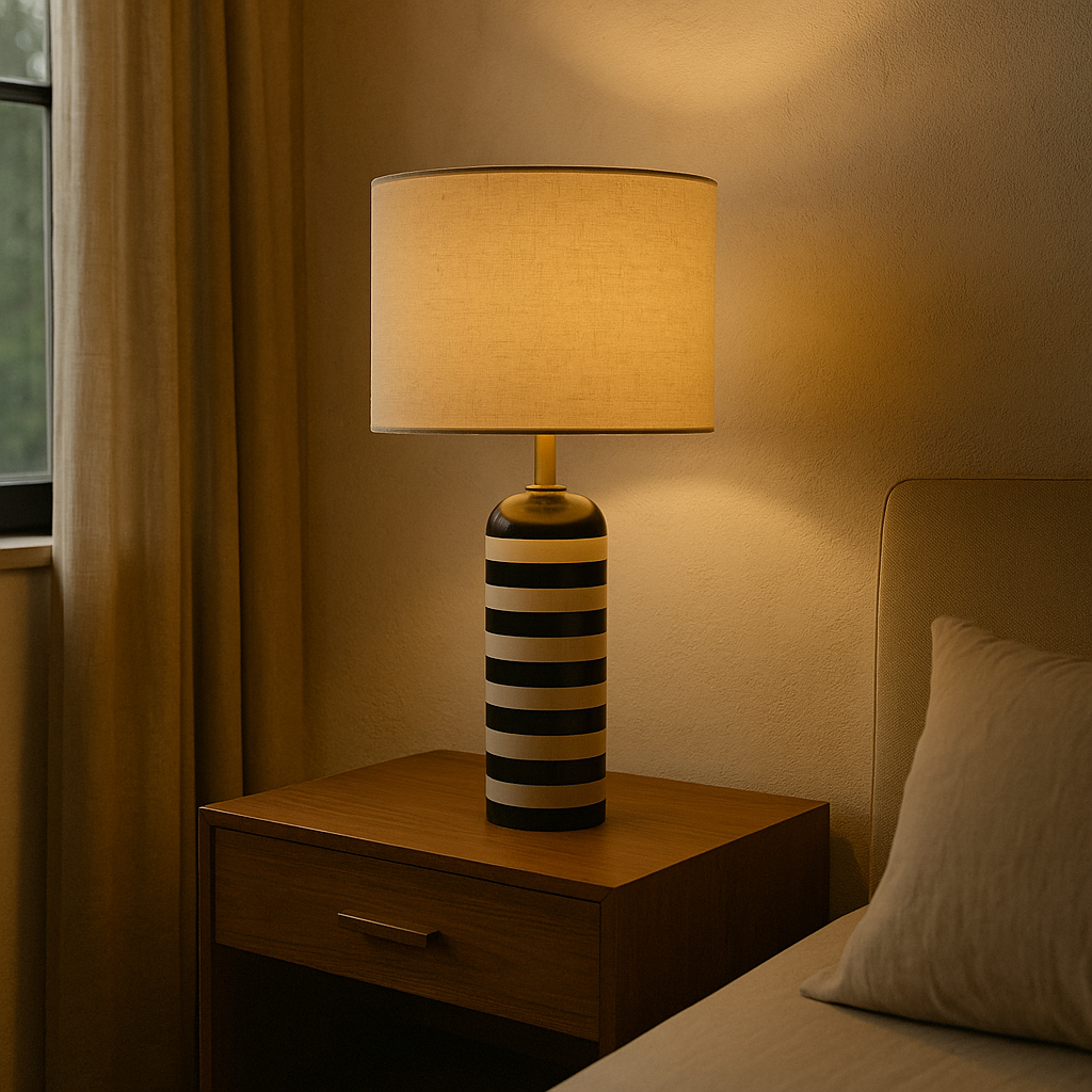 Florentha - Luxuriöse Marmor-Tischlampe für elegante Beleuchtung