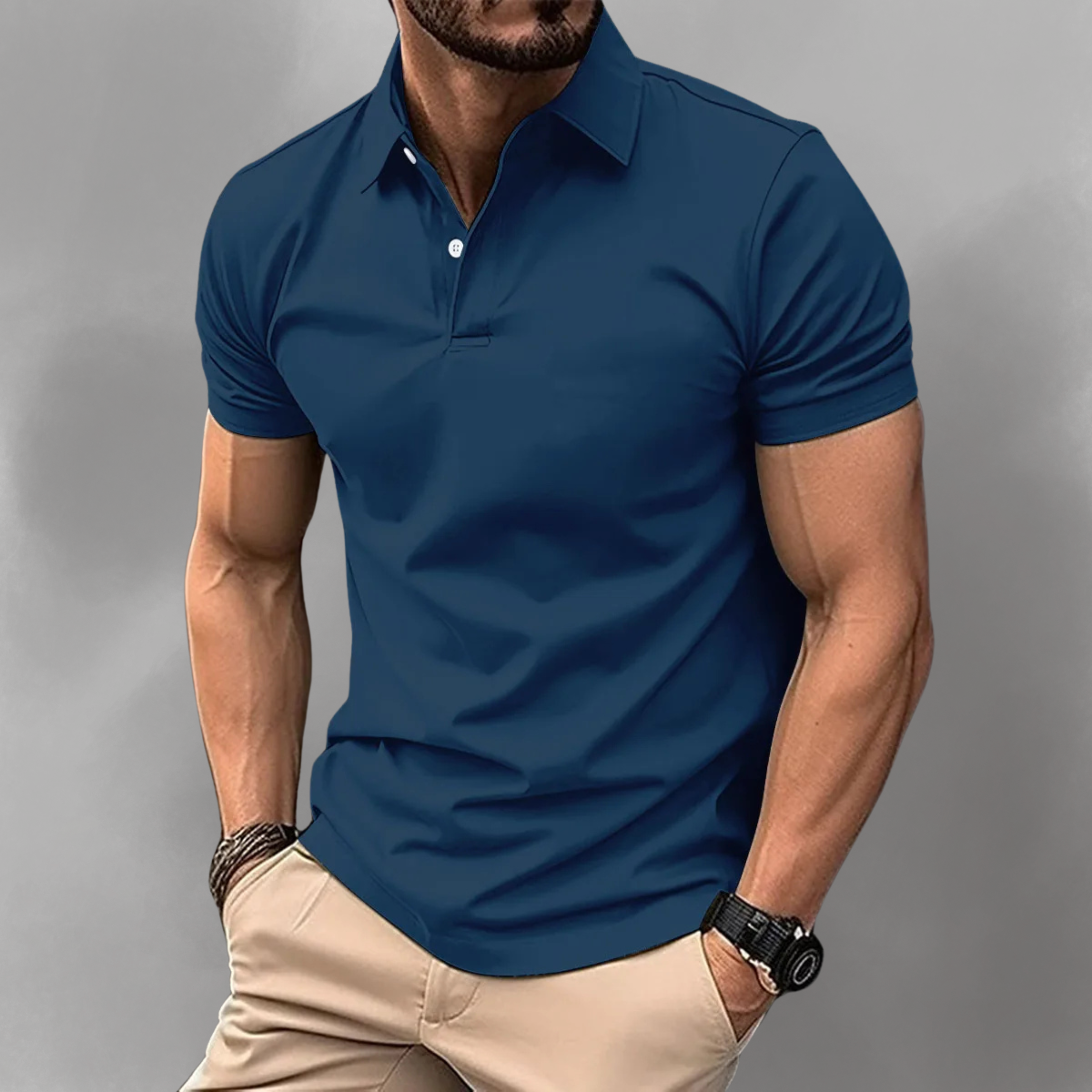 Klassisches Herren-Poloshirt