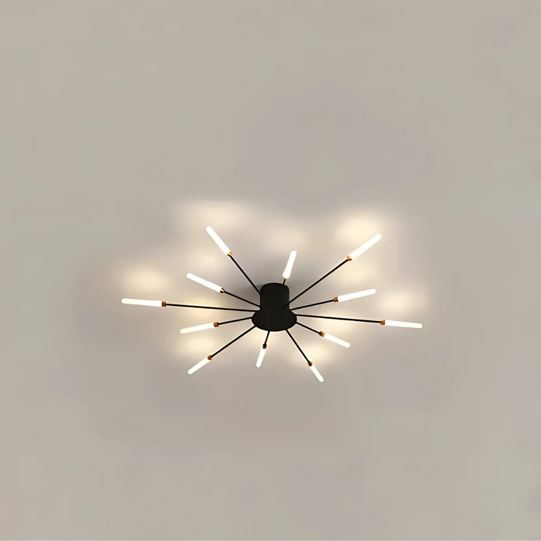Spiral Luxe LED-Deckenleuchte | Moderne und elegante Deckenbeleuchtung für das Wohnzimmer