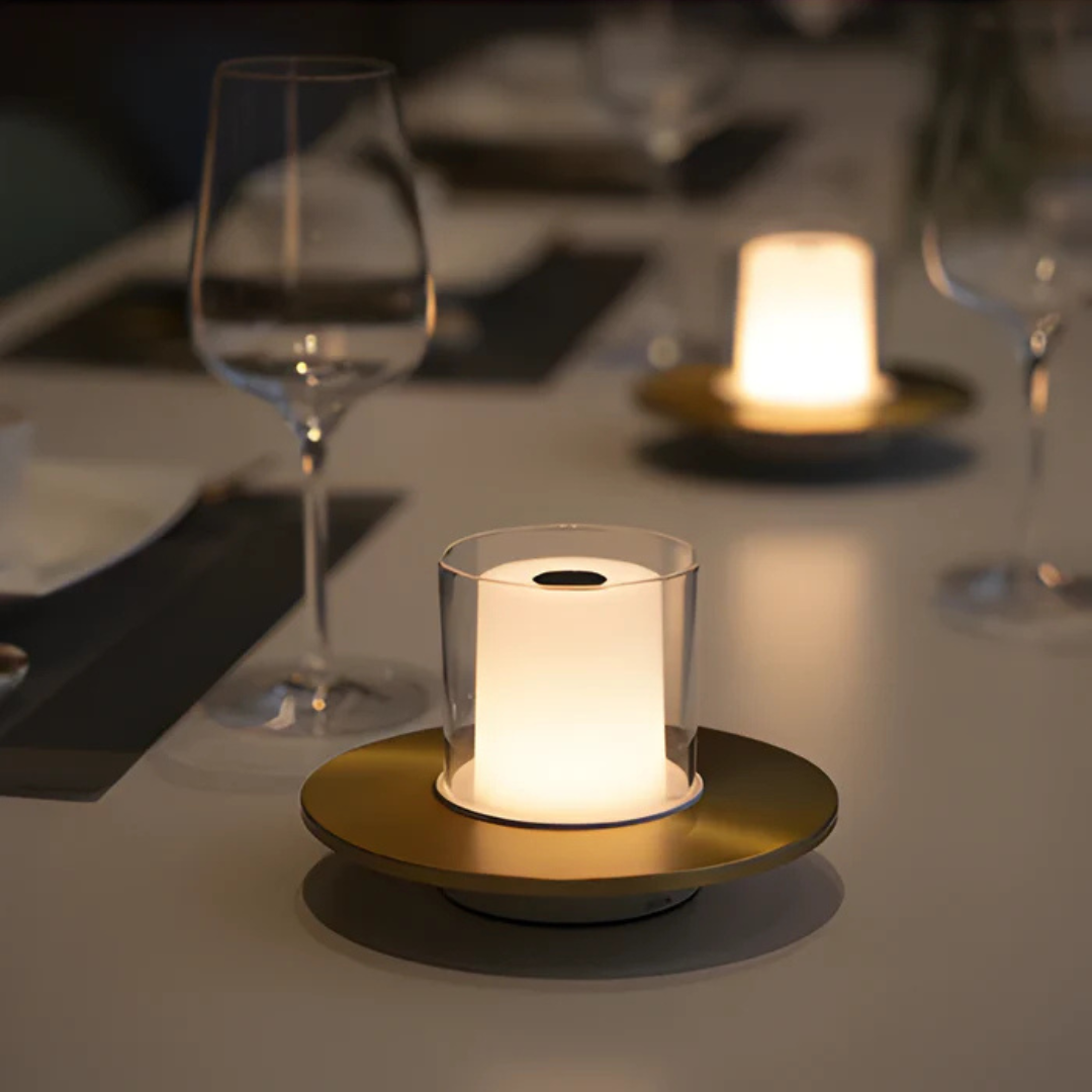Avena - Moderne kabellose LED-Tischlampe für umweltfreundliche und elegante Beleuchtung