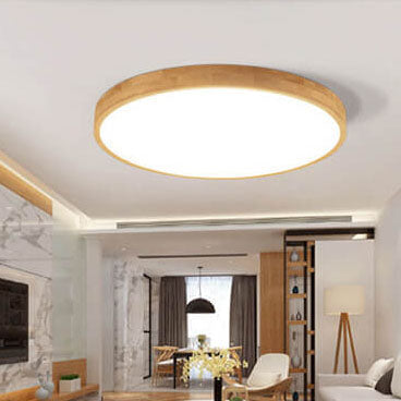 Deckenleuchte - Nordisches Massivholz LED