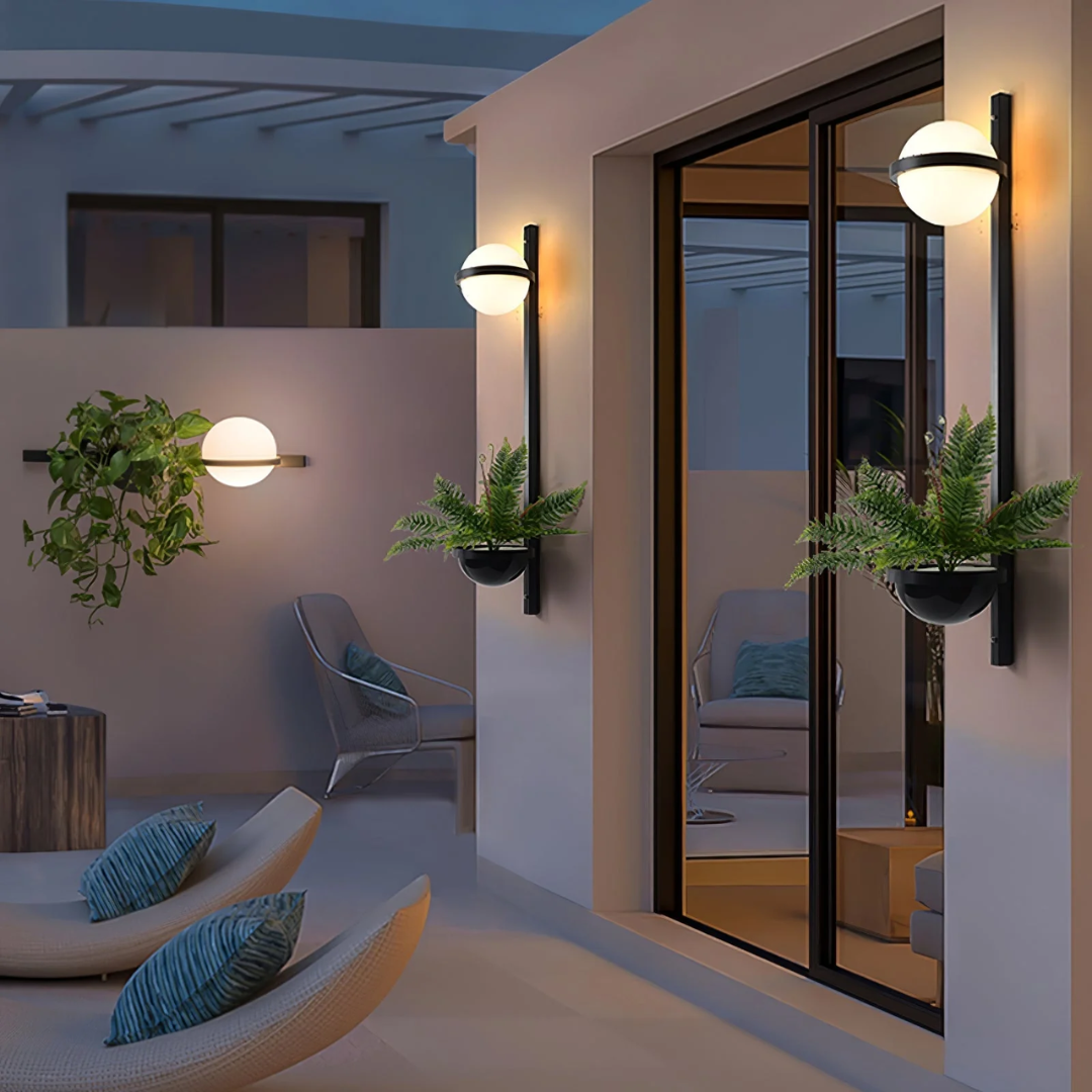 Zirro Luxe LED Außenwandleuchte - Elegante Beleuchtung für Ihren Außenbereich