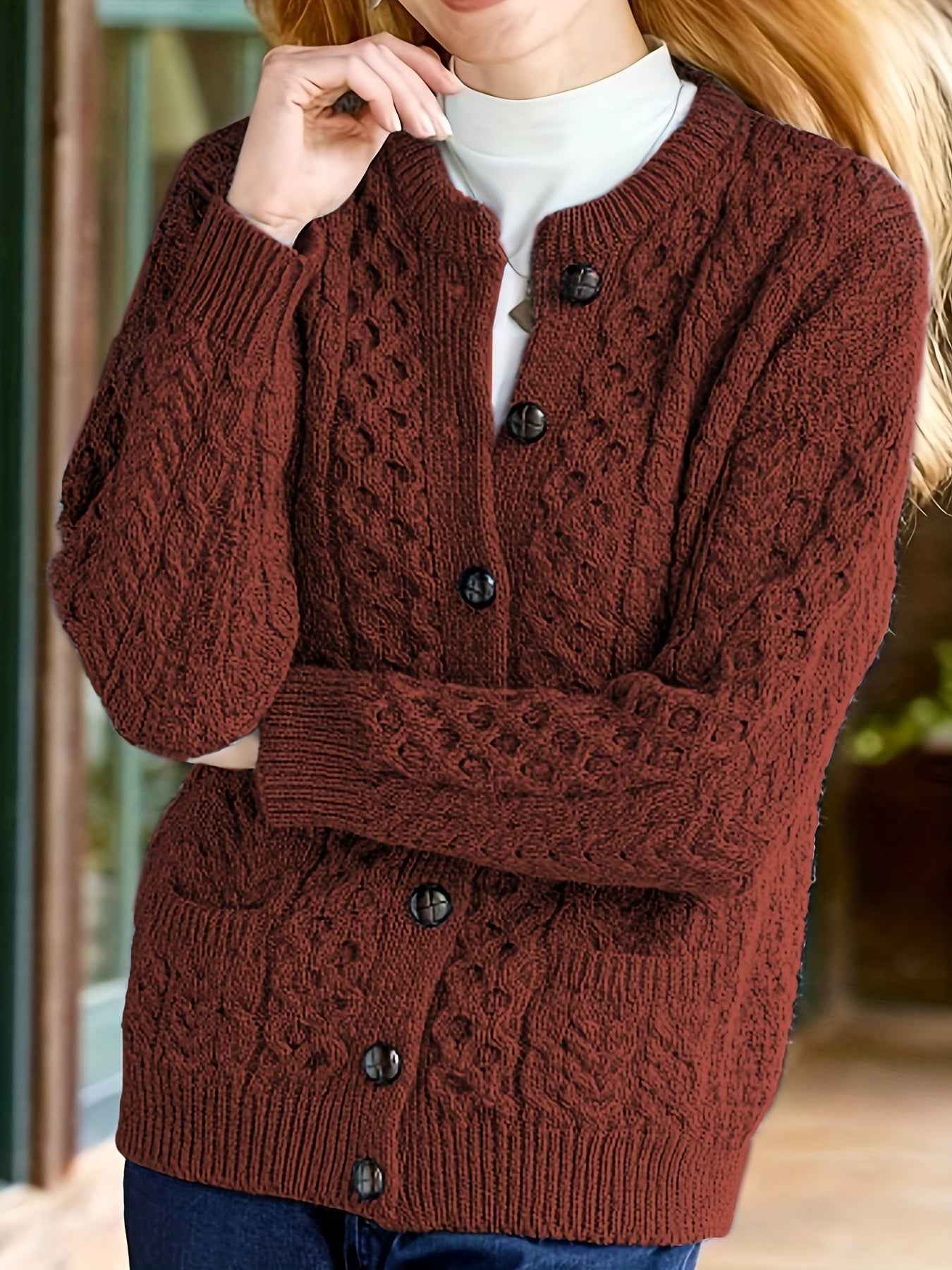 Stacey - Schlichter und eleganter Damen-Cardigan für einen stilvollen Look