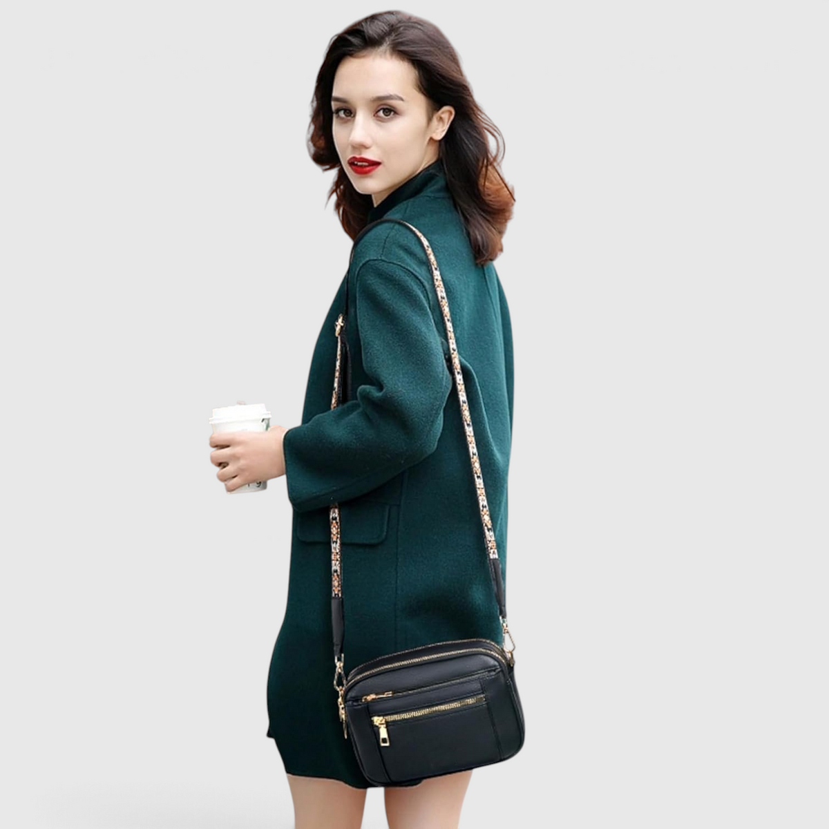 Damen Casual Crossbody-Tasche - Alltags-Umhängetasche