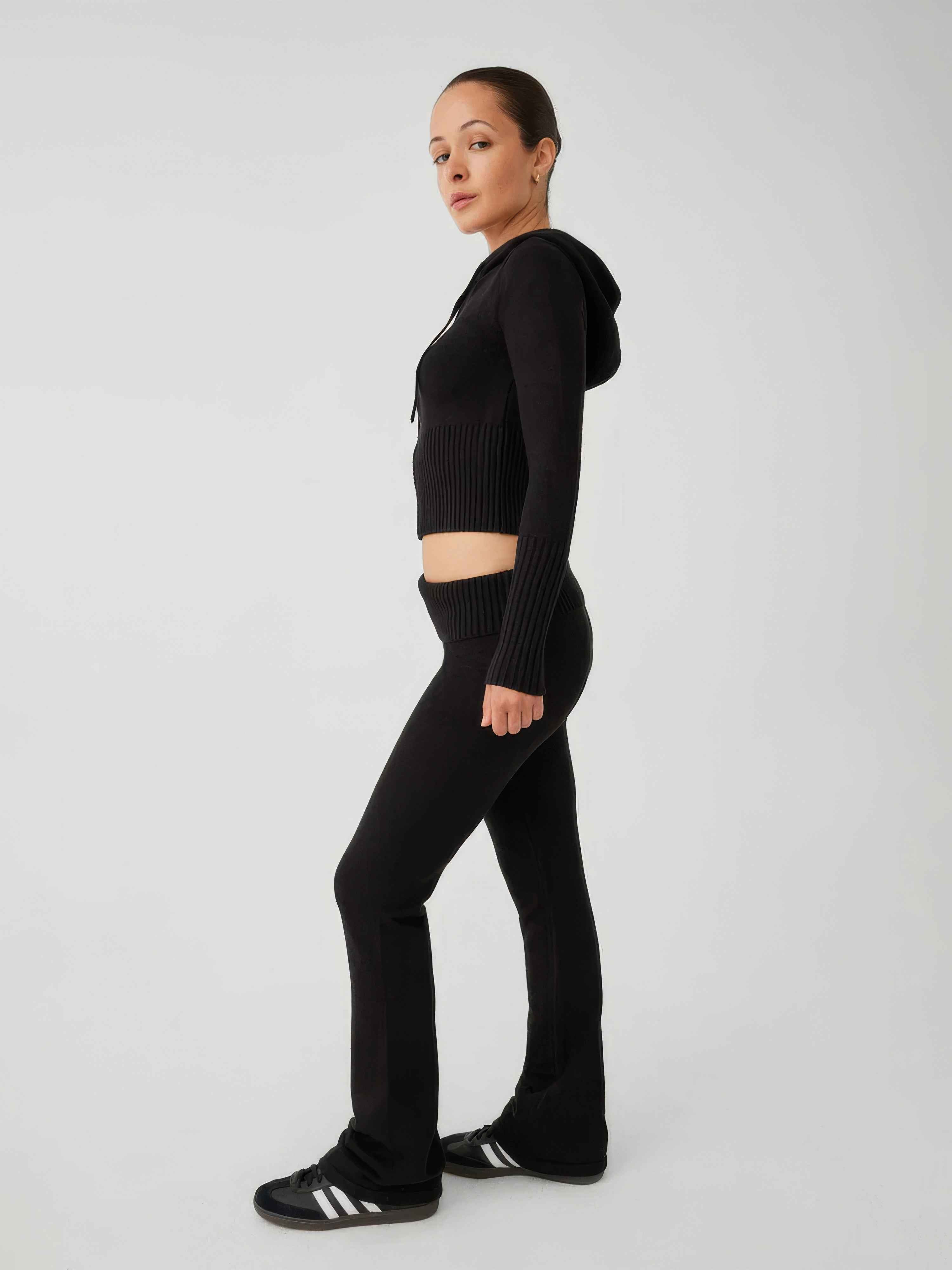 Luxuriöses Winter-Mantel-Set für einen eleganten abgestimmten Look