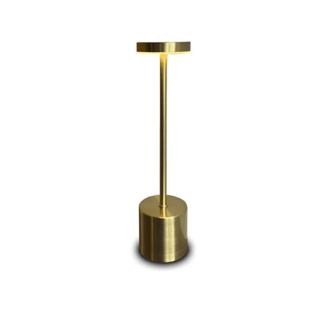 Elegante Schreibtischlampe LoraGlow – Metall, verstellbares LED, wiederaufladbar per USB für perfektes Licht