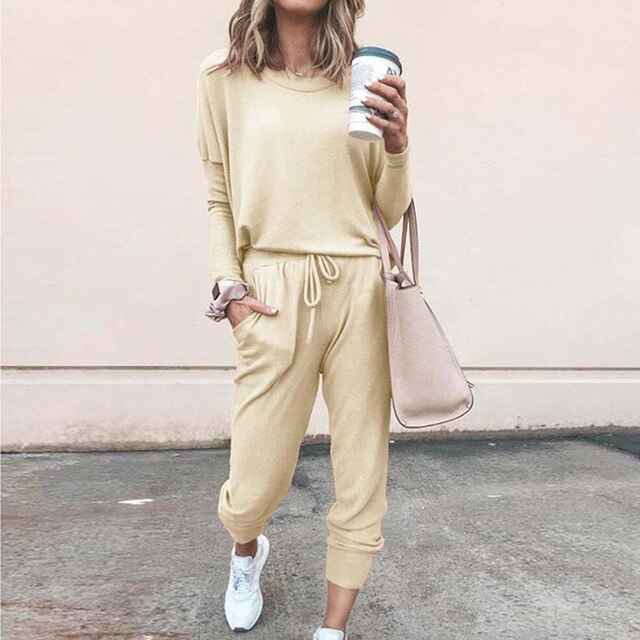 Emma | Damen-Sweat- und Top-Set, casual, ideal zum Entspannen mit Stil