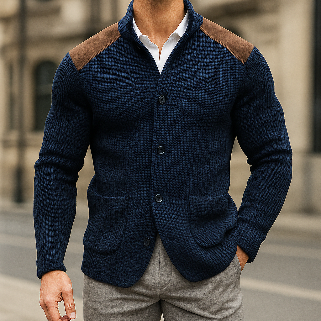 ROMA Strukturstrick-Cardigan – Kuschelig-luxuriöses Layering-Essential