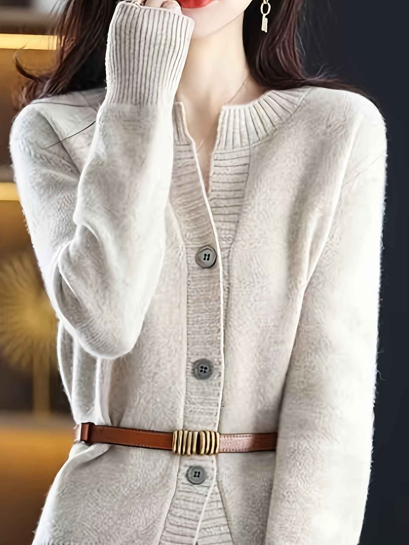Michelle - Raffinierter Cardigan für eleganten Alltagsstil
