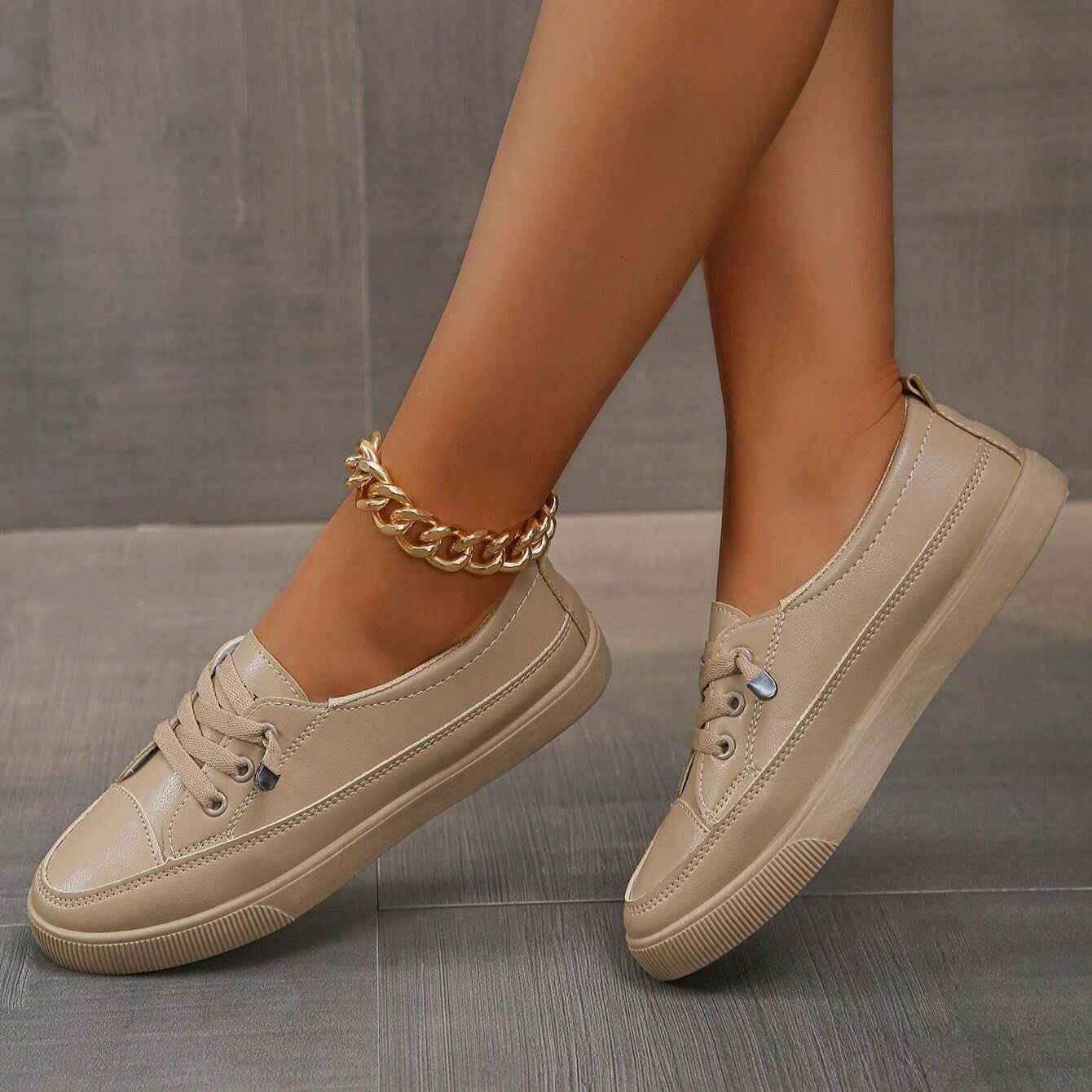Schicke Damen-Slip-On-Sneaker – Müheloser Stil & Ganztägiger Tragekomfort