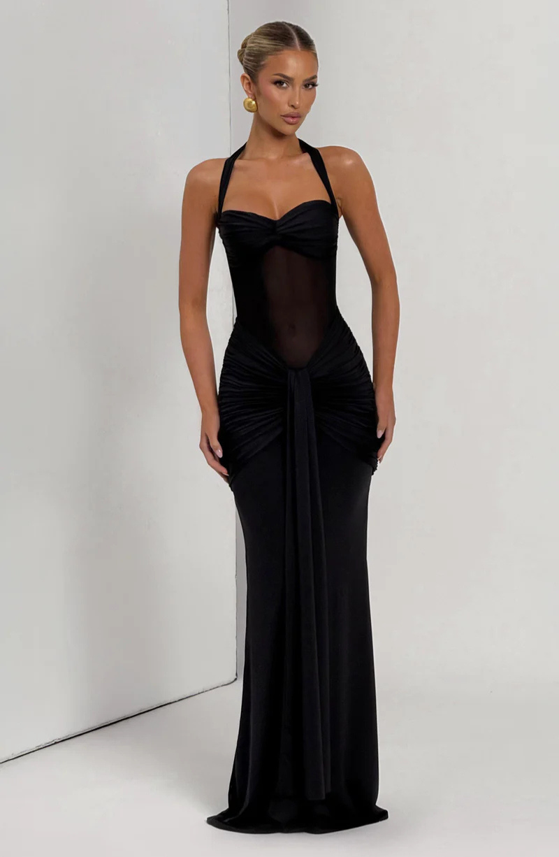 Sirenen-Sanduhr-Abendkleid — Betörende Silhouette, Zeitloser Glamour
