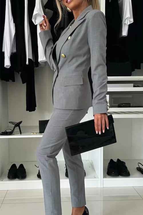 Casual Slim-Fit-Anzug - modern, bequem und stilvoll