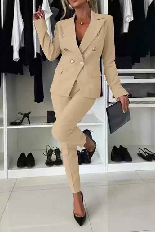 Casual Slim-Fit-Anzug - modern, bequem und stilvoll
