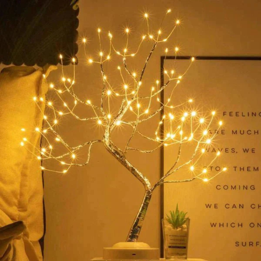 Coralia - Elegante Tischlampe mit 108 LEDs für stimmungsvolles Licht