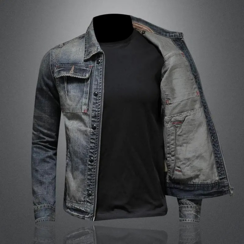 WYATT – Jeansjacke im klassischen Design für lässigen Alltagsstil
